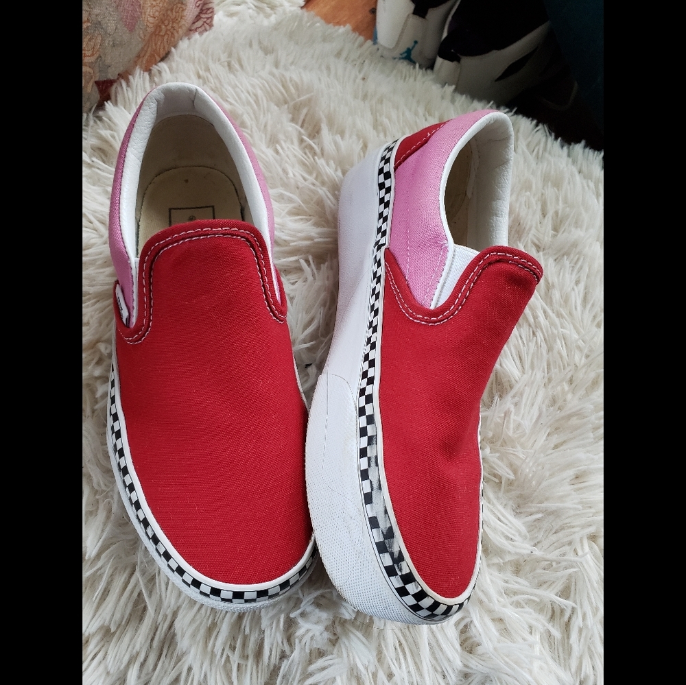 Vans Slip On Platform Skate Shoe